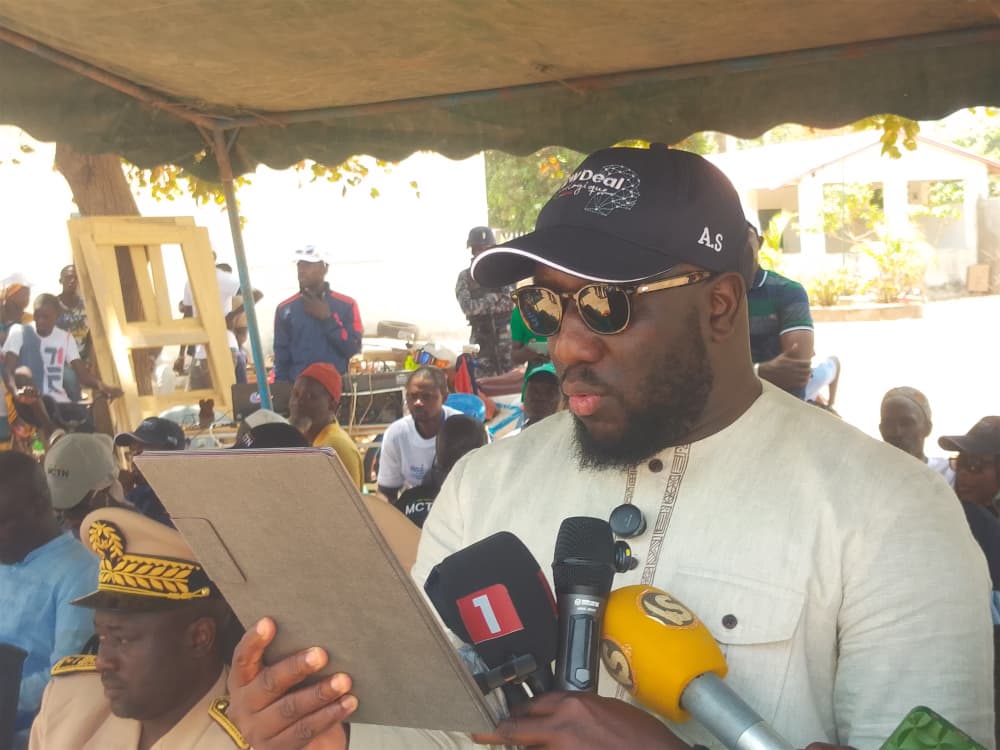 Le ministre de la communication Alioune Sall a lancé la première phase du programme de connectivité universelle en Casamance