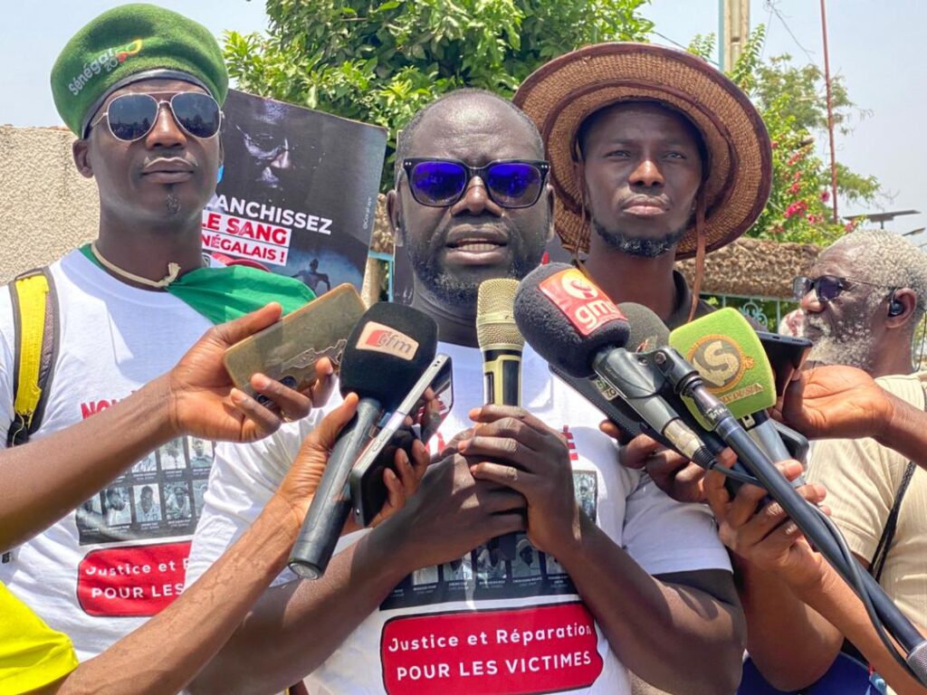 Madia Diop Sané le coordonnateur du mouvement vision citoyenne interpelle l'État 
