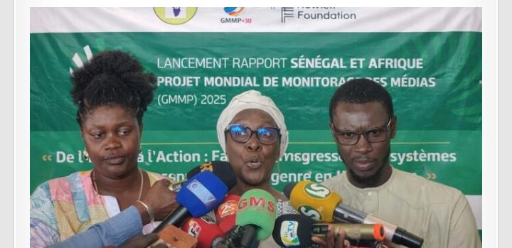 présentation du rapport GMMP à Ziguinchor