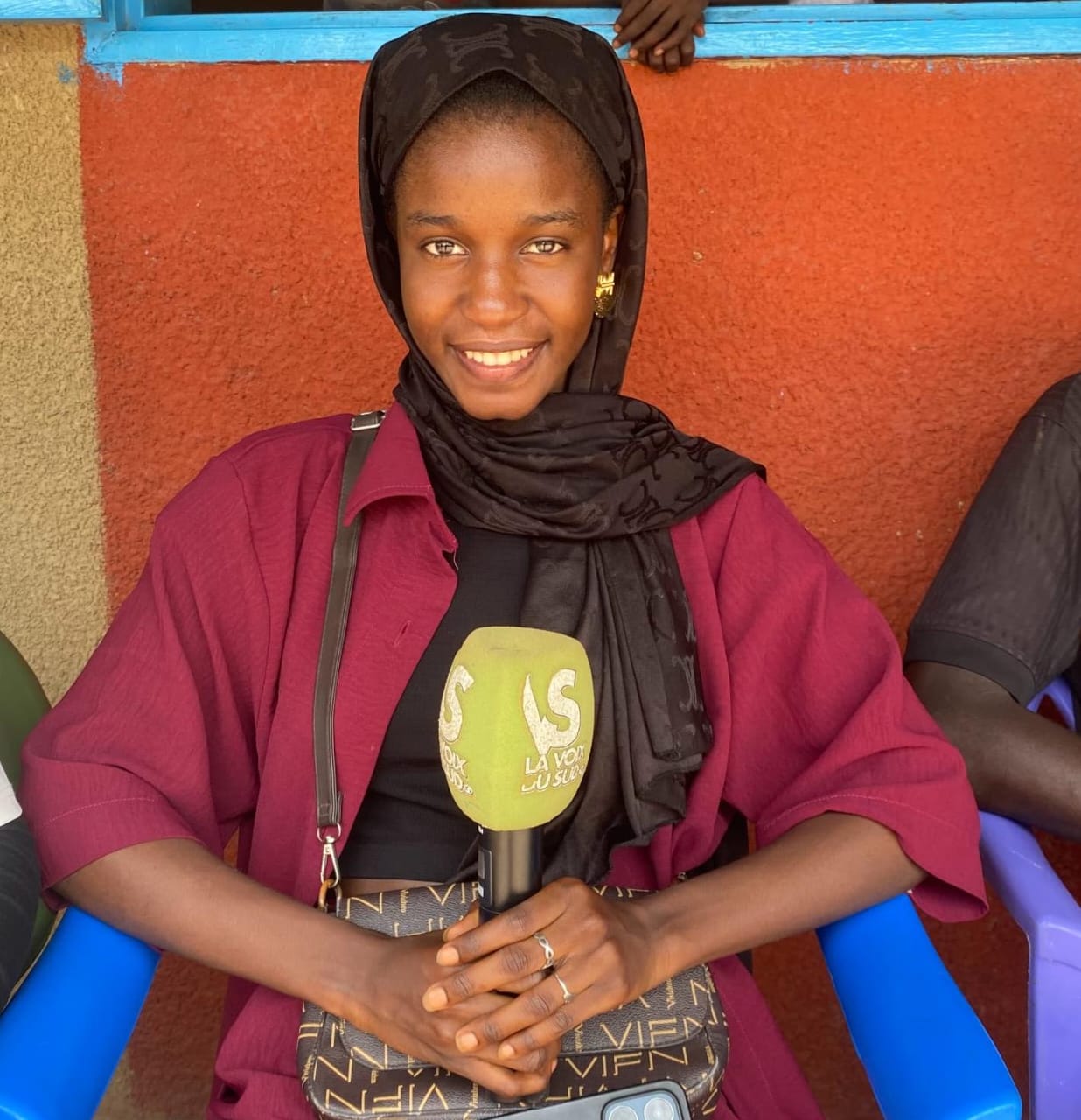 Nafissatou SANE, 1ère du centre Bac 2026 au lycée de Kafountine. Photo : voix du sud