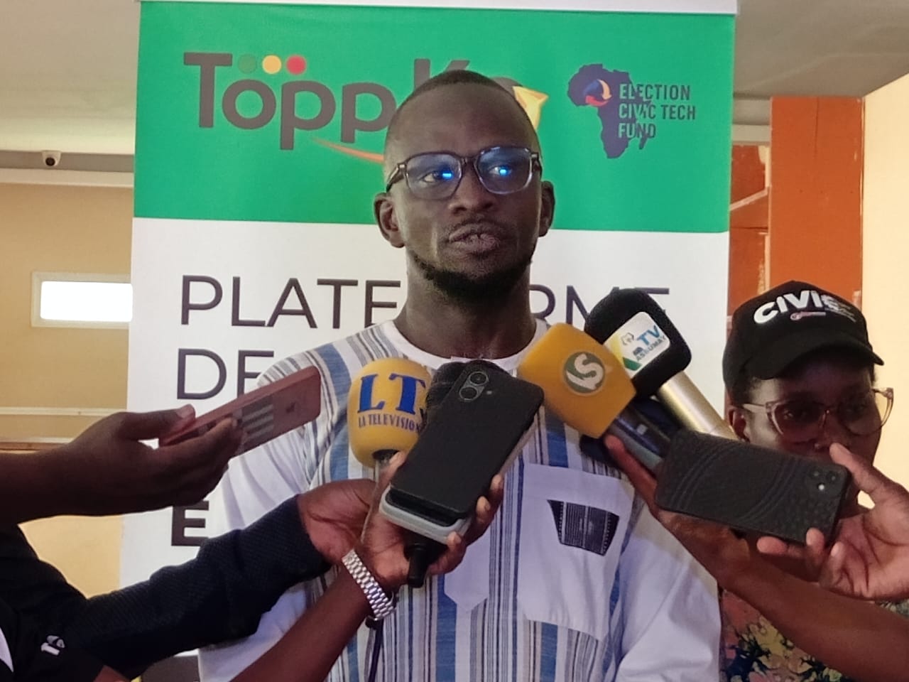 présentation de Topp Ko, le 9 juillet 2026 à Ziguinchor. Photo : Barsa SAGNA, Vs Tv
