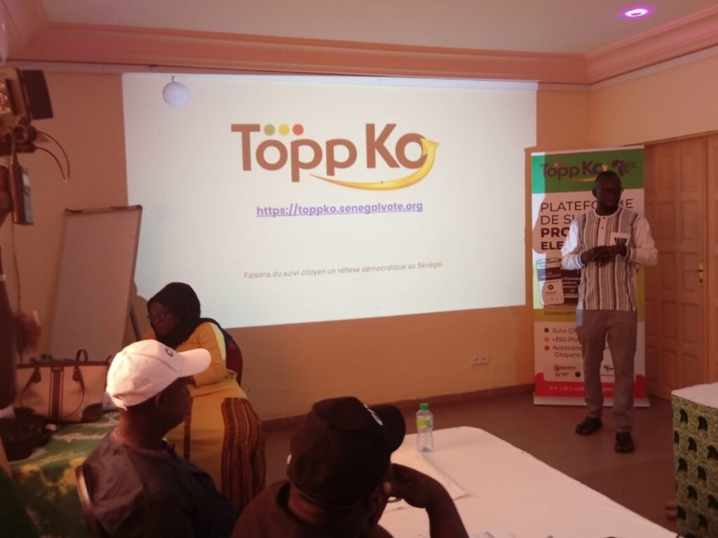 présentation de Topp Ko, le 9 juillet 2026 à Ziguinchor. Photo : Barsa SAGNA, Vs Tv